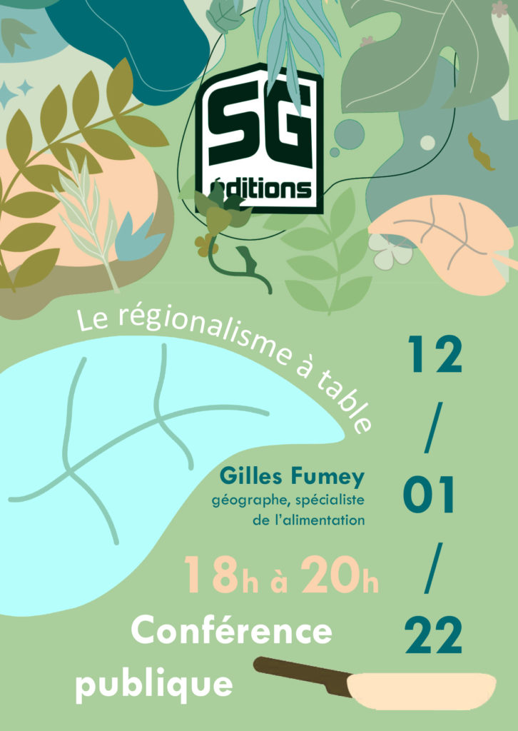 Le régionalisme à table - 12/01/2022