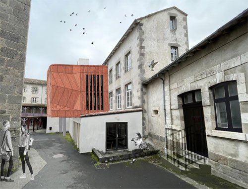 Plan Pôle Culturel Lycée Saint-Géraud