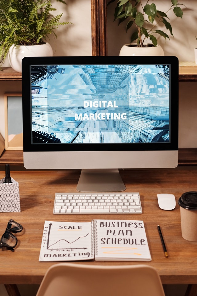 Ordinateur Digital Marketing