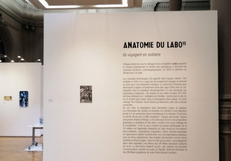 Anatomie d'un labo - Exposition