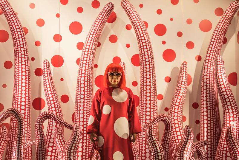 Portrait de Yayoi Kusama